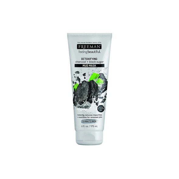 Freeman Detoxifying Charcoal & Black Sugar Mud Mask - 175 ml | 261817