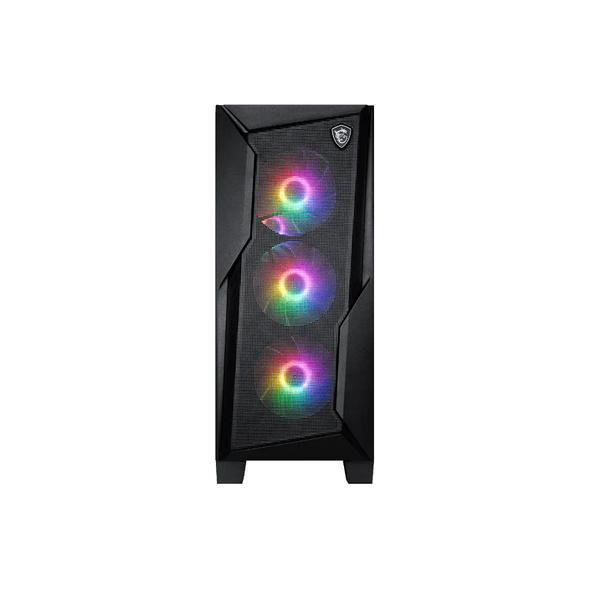 MSI MAG FORGE 130A AIRFLOW Mid-Tower ATX Gaming PC Case | MAG FORGE 130A AIRFLOW