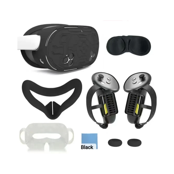 OEM Quest 3S Silicone Protective Set - Black