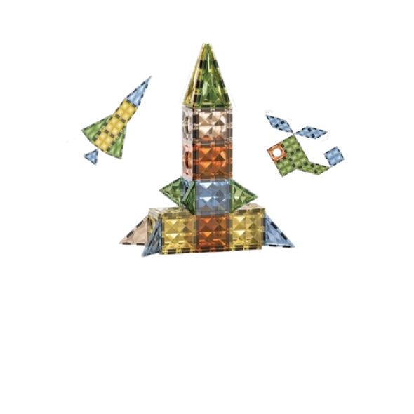 Magic Magnetic Blocks – Rocket Building Set (48 Pcs) | 9901