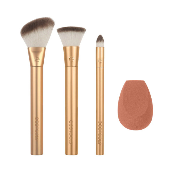 EcoTools Precious Metals Face Blend & Sculpt Brush Kit (4 Brushes) | 268974