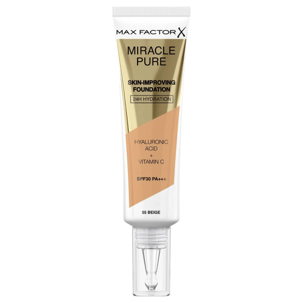 Max Factor Miracle Pure Foundation - 55 Beige | 264614