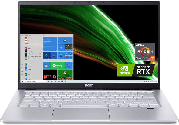 Acer Swift X 14" Laptop - AMD Ryzen 7 5800U - RAM 16GB - SSD 512GB - RTX 3050 Ti | SFX14-41G-R1S6