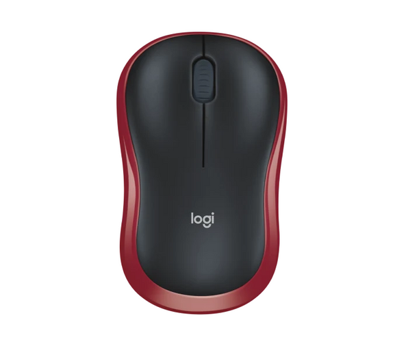 Logitech M185 Wireless Mouse - Red | 910-002237