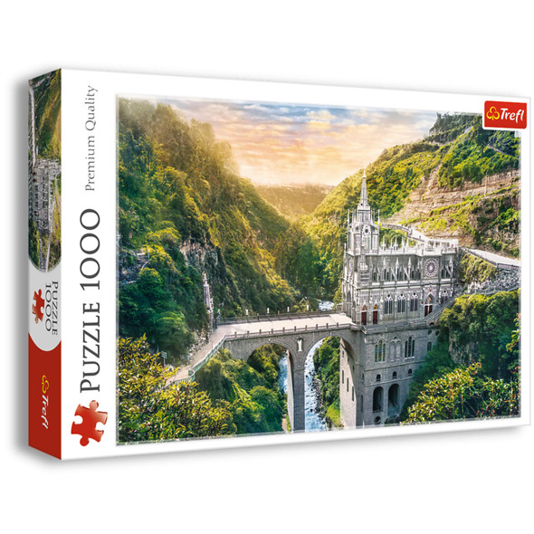 Trefl Las Lajas Sanctuary, Colombia Puzzle - 1000 Pieces | 10724