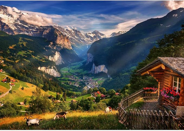 Trefl Premium Plus Quality - Lauterbrunnen Valley, Switzerland - 1000 Pieces | 10821