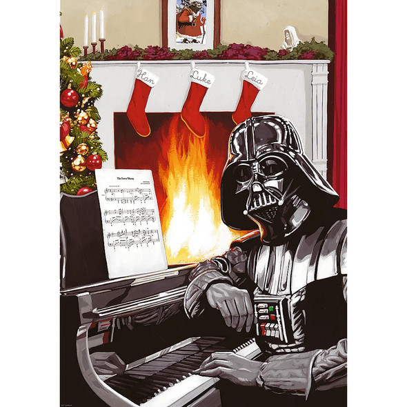 Trefl Puzzle Premium Plus Quality - Star Wars: Xmas withDarth Vader 1000 pcs | 12085