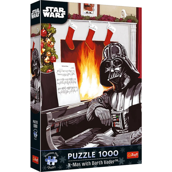 Trefl Puzzle Premium Plus Quality - Star Wars: Xmas withDarth Vader 1000 pcs | 12085