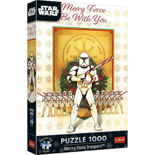 Trefl Puzzle Premium Plus Quality - Star Wars: Stormtroopers Christmas Patrol 1000 pcs | 12086
