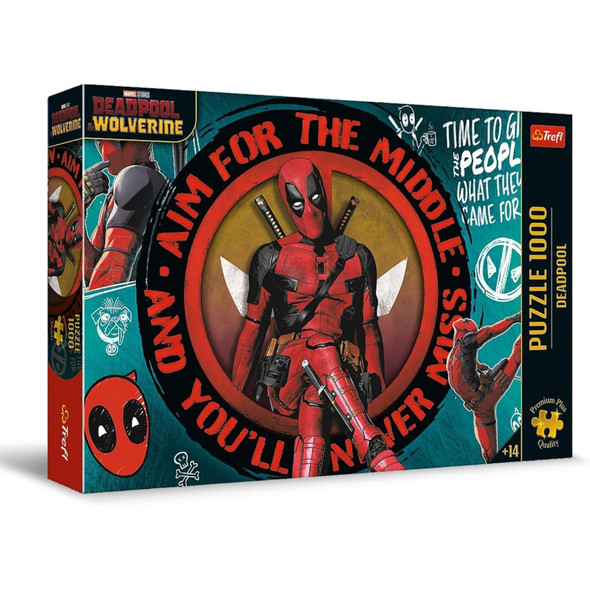 Trefl Puzzle Premium Plus Quality - Marvel Deadpool 1000 pcs | 10835