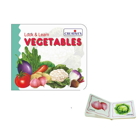Creatives Look & Learn Vegetables | 0518