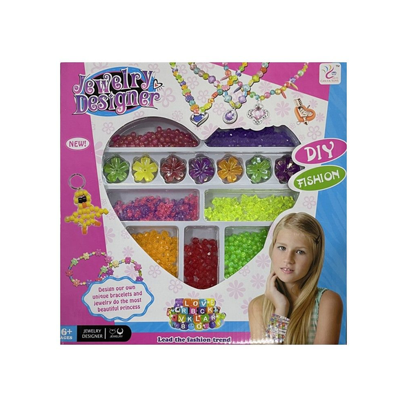 DIY Jewelry Designer Beads Craft Set for Kids | 8879