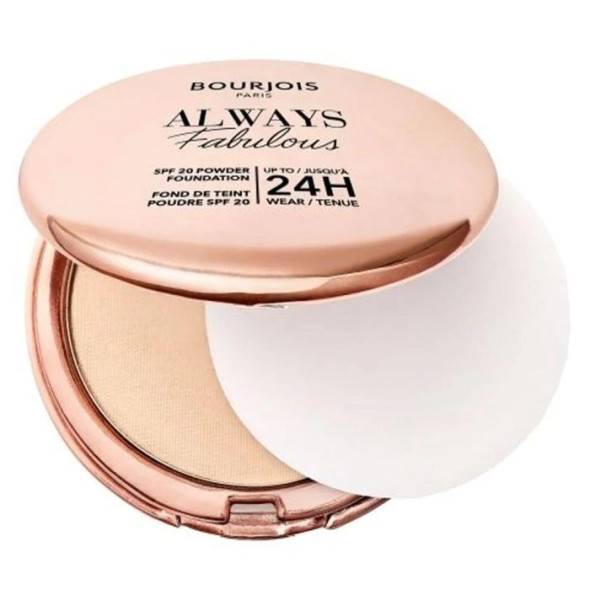 Bourjois New Always Fabulous Compact Powder - 125 Ivory | 278425