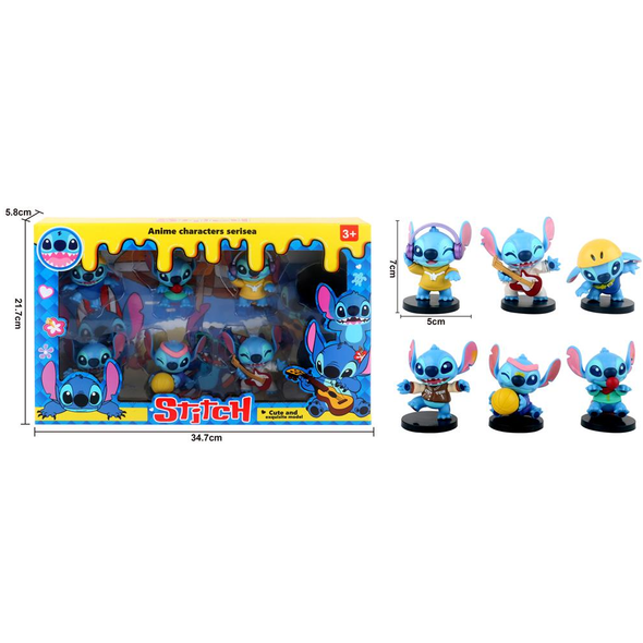 Cartoon Alien Character Figures Set – 6 Pieces | ZS.222-81