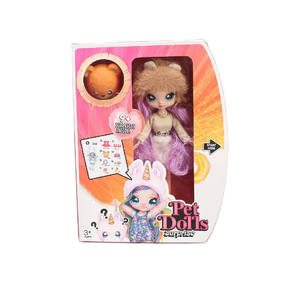 Pet Dolls Surprise Bunny Doll – Pink Hair | LK1149-9A