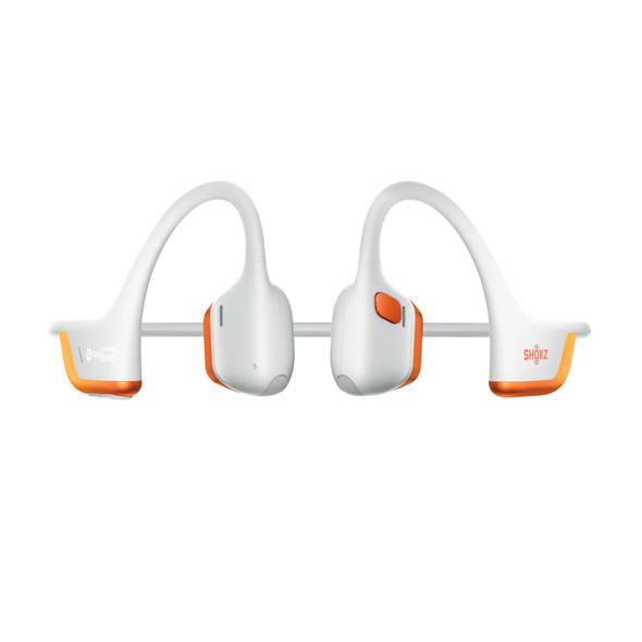 Shokz OpenRun Pro 2 - White & Orange | SZ-HS-S820-EK
