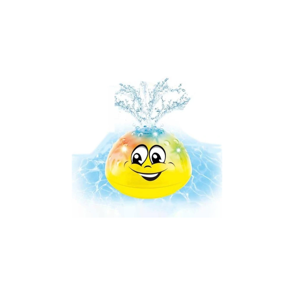 Water Spray Bath Toy – Smiling Fountain (Yellow) | 6137F