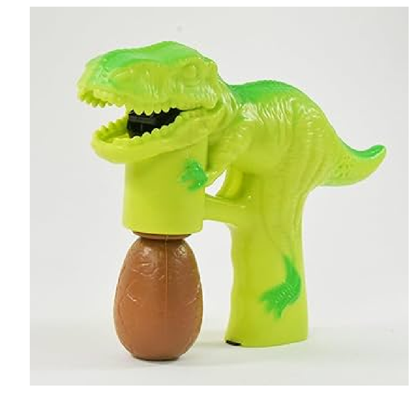 Dinosaur Bubble Gun Toy – T-Rex Bubble Blower (Green) | BV6601