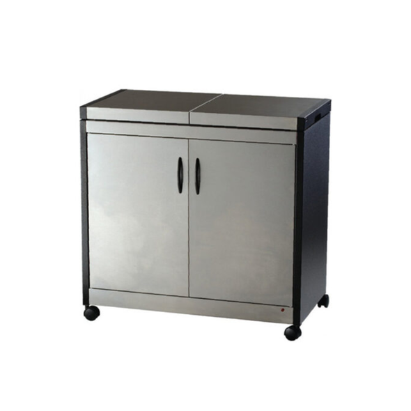 Hostess Connoisseur Trolley Full Doors Stainless Steel | HL6232BS