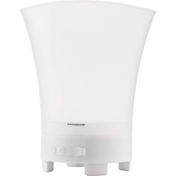 InnovaGoods Sonice LED Ice Bucket with Rechargeable Speaker | V0103019