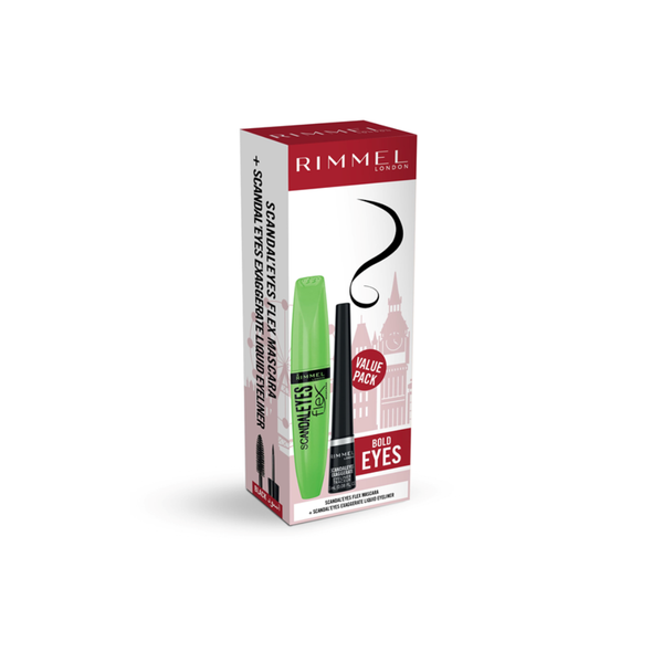 Rimmel Flex Mascara + Free Exaggerate Liquid Eyeliner Kit | 278475