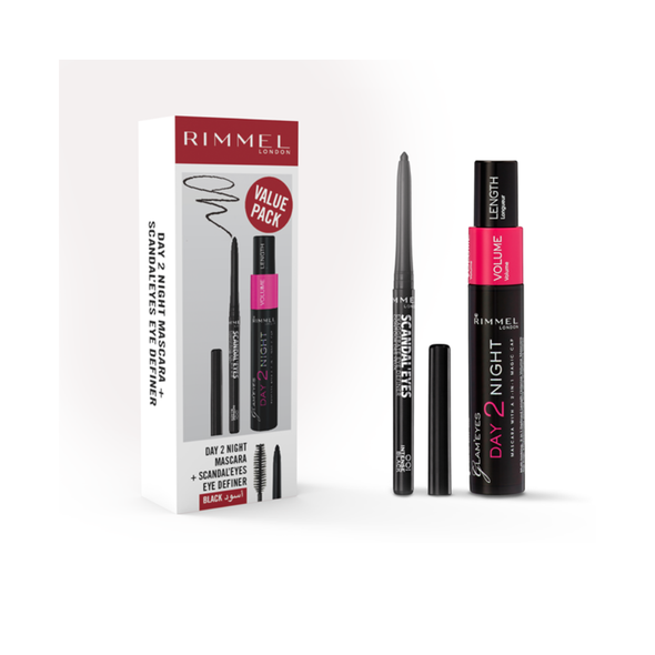 Rimmel Day2Night Mascara + Free Kohl Eyeliner Kit | 276002