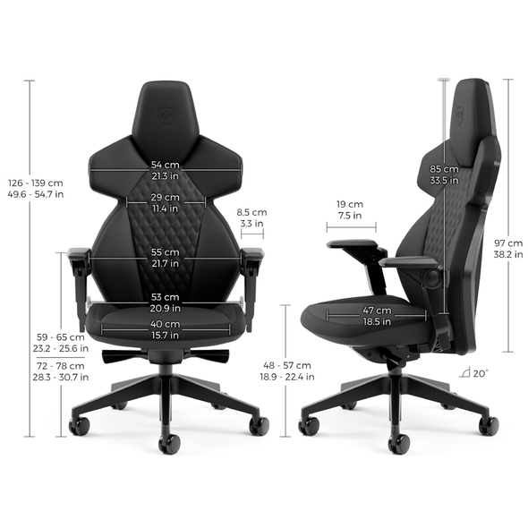 Noblechairs DAWN Black Edition | NBL-DAW-FL-BLK