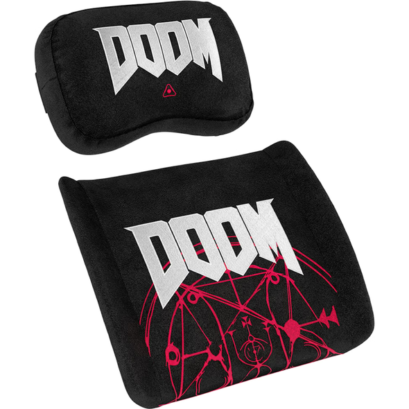 Noblechairs Memory Foam Pillow Set DOOM Edition | NBL-SP-PST-015