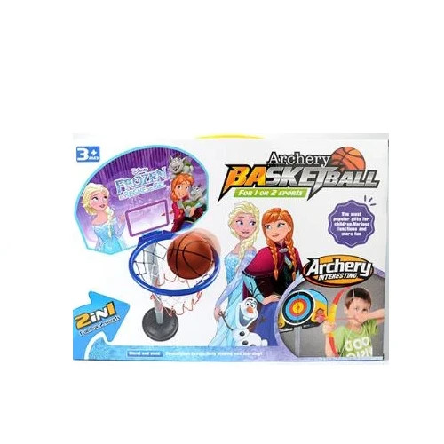 Archery Basketball 2-in-1 Kids Sports Play Set - Princess Theme | YD2688X-2