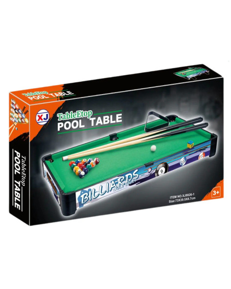 Tabletop Billiards Pool Table Game Set with Accessories | XJ8823-1