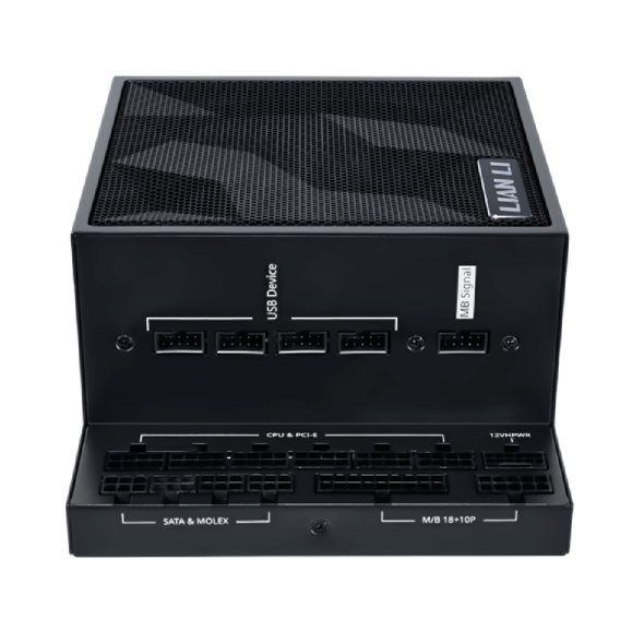 Lian Li EDGE Platinum 850W Fully Modular Low-Noise ATX 3.1 & PCIE 5.1 Compliant Black Power Supply | G9P.EG0850.BE00.EU