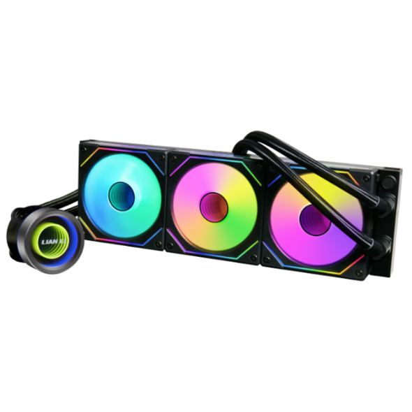 Lian Li Galahad II Trinity SL-INF 360 All-in-One ARGB CPU Liquid Cooler - Black | G89.GA2T36INB.00