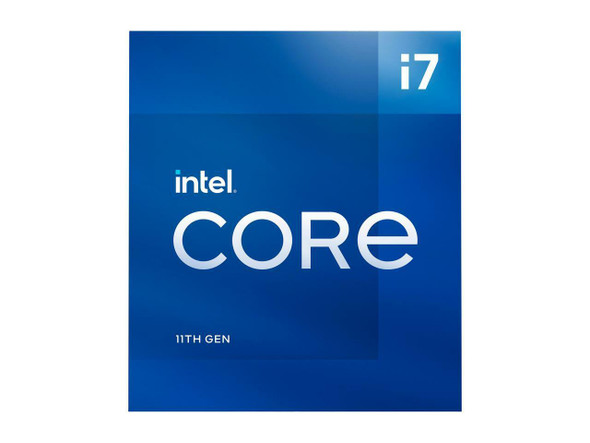 TRAY/NO FAN - Intel Core i7-11700 Rocket Lake 8-Core 2.5 GHz LGA 1200 65W BX8070811700 Desktop Processor Intel UHD Graphics 750