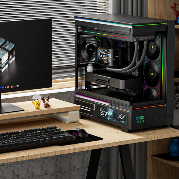 Thermalright 360mm Single-Frame PC Cooling Case Fans - Black | TL-UB36