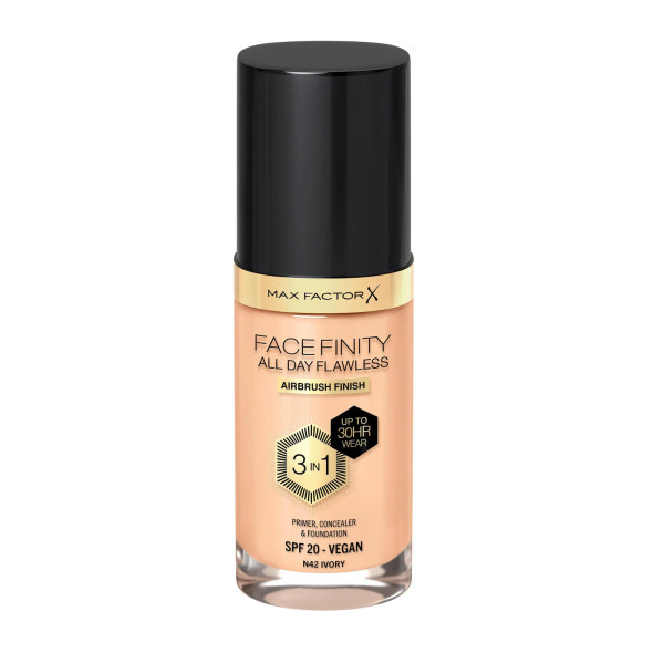 Max factor Facefinity All Day Flawless 3-in-1 Foundation - 42 Ivory | 252313