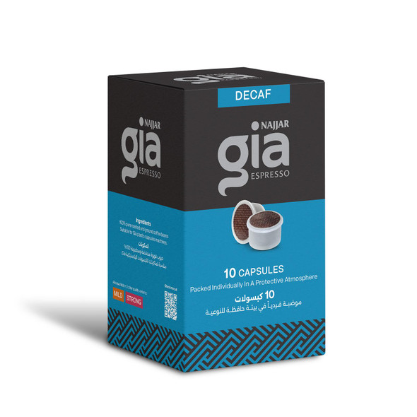 Gia Najjar Decaf Capsules - 10 Capsules