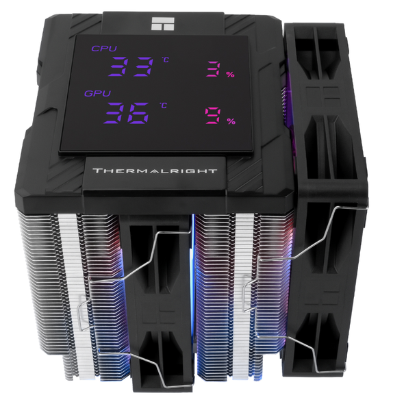Thermalright Peerless Assassin 120 Digital ARGB Dual Tower CPU Air Cooler - Black