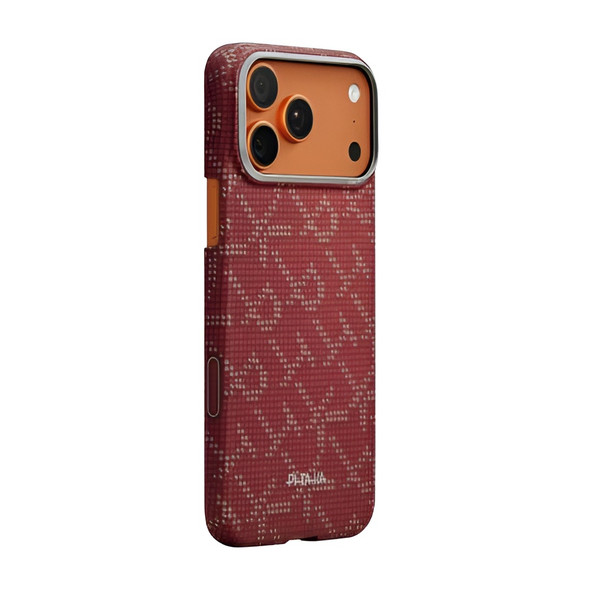 Pitaka iPhone 17 Pro Max Edge Case PTK Leaping - Gold Red | KI1702PTKP