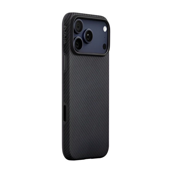Pitaka iPhone 17 Pro Summa Case 600D Twill - Black/Grey | KI1701PB
