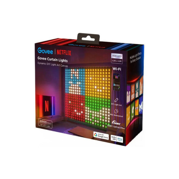 Govee Curtain Light Netflix Edition 1.5m x 1.5m