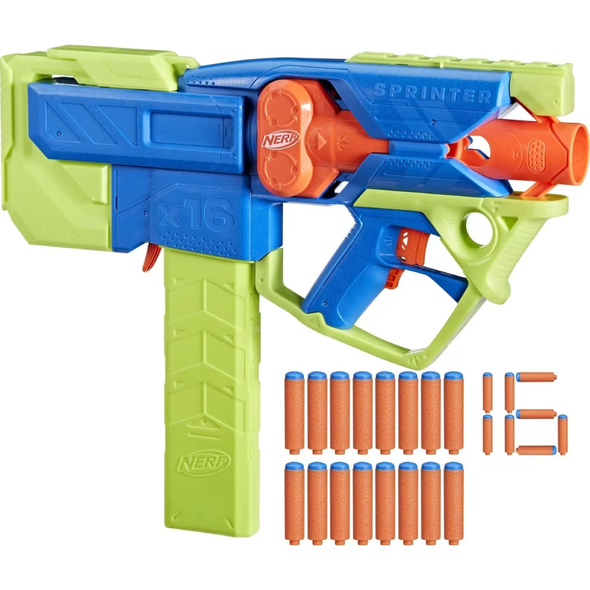 Hasbro Nerf N Series Sprinter With 16 N1 Darts | HBNRF8625