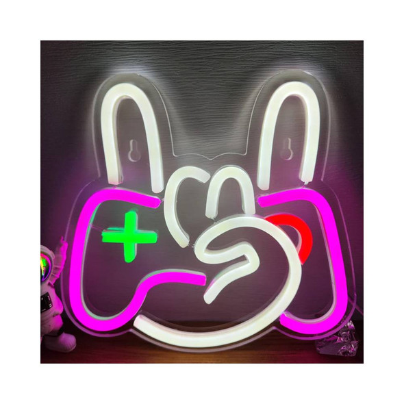 LED Light Neon Sign For Wall Decor 22×20 cm - Game Controller