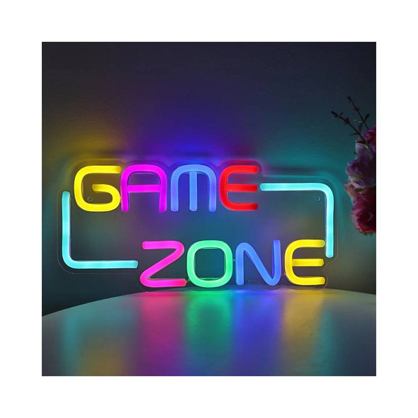 LED Light Neon Sign For Wall Decor 30×14 cm - Game Zone