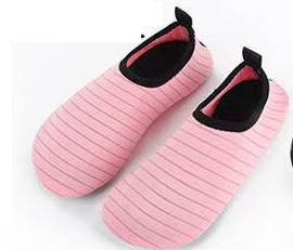 Unisex Aqua Water Shoes Slip-On Quick Dry – Pink | 588-1