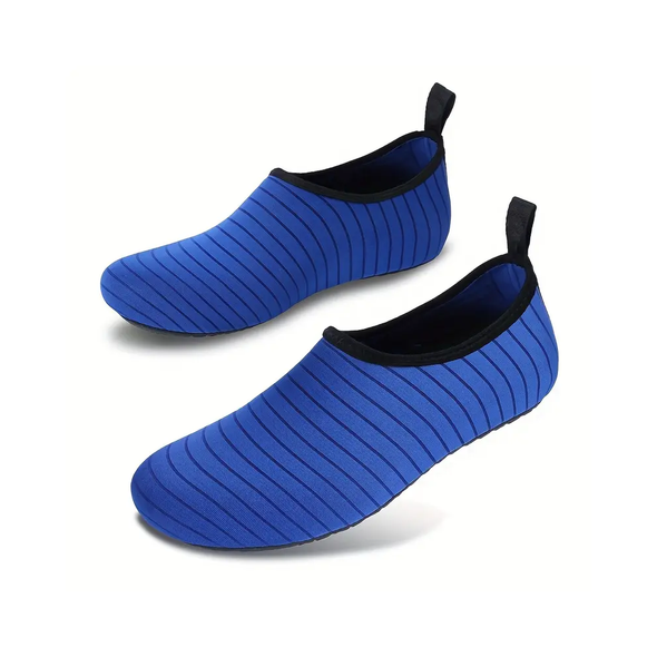 Unisex Aqua Water Shoes Slip-On Quick Dry – Blue | 588-1