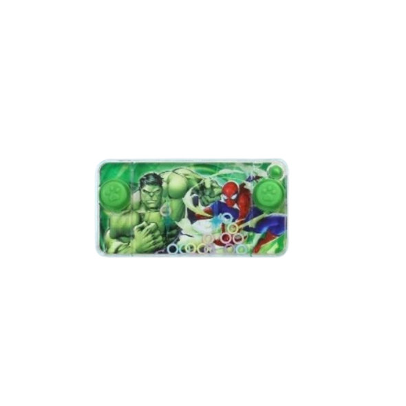 Kids Water Ring Toss Game Marvel Hulk & Spider-Man Green Design | 789A-24B