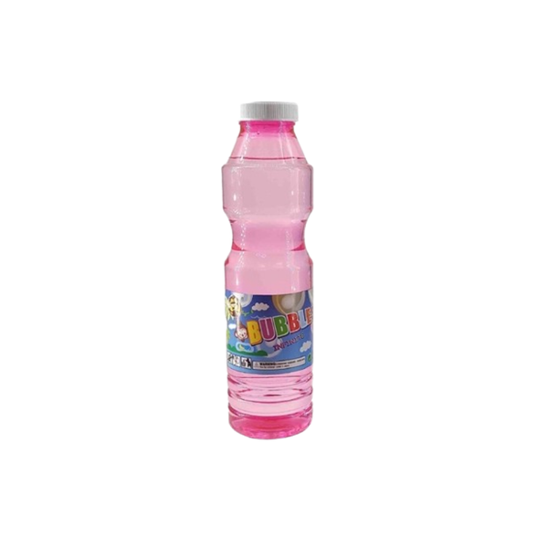 Bubble Solution Refill Bottle Pink 500ml | MY1084