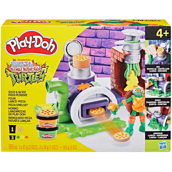 Hasbro Play-doh TMNT Slice And Blast Pizza | HBPHG1829