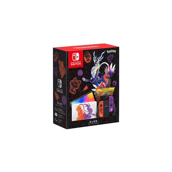 Nintendo Switch OLED Model Console - Pokemon Joy-Con + Free Carry Case & Screen Protector