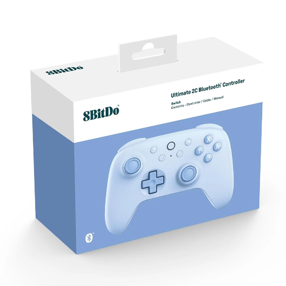 8BitDo Ultimate 2C Bluetooth Wireless Controller for Switch - Blue | Ultimate 2C